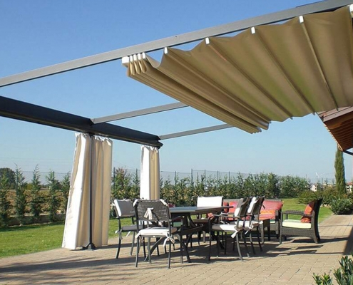 İzmir Tente Pergola, Otomatik Tente Pergola Modelleri
